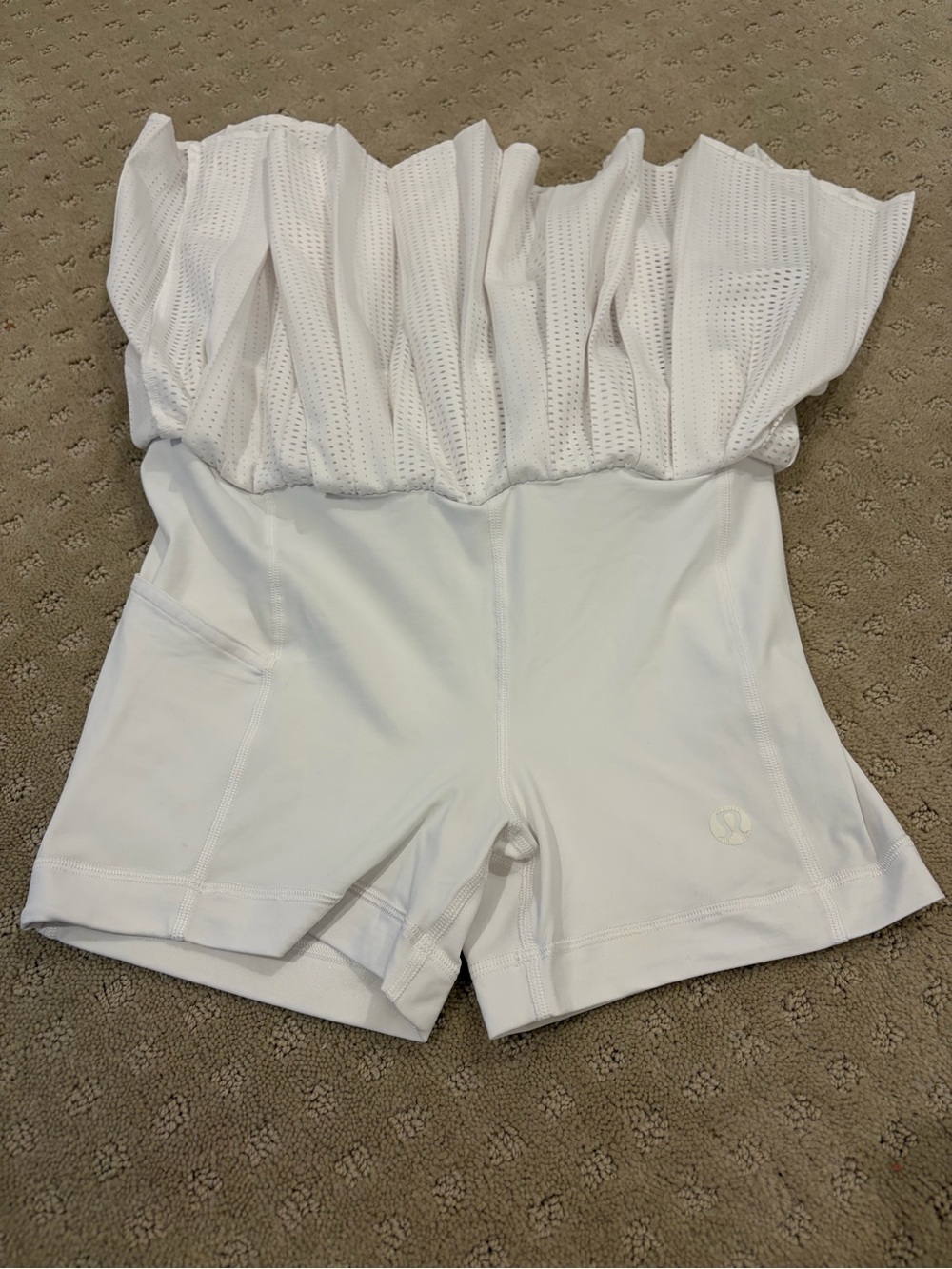 Lululemon Pleated Open Knit High Rise Tennis Skirt - Picture 3 of 5
